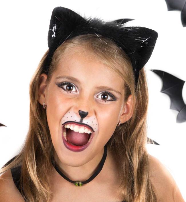 Halloween kids maquiagem 2020: 100 belas ideias e fotos!