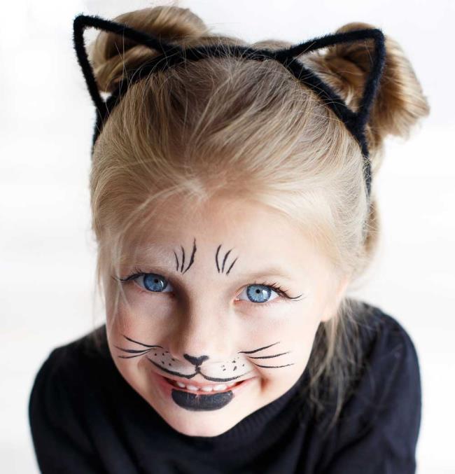 Maquillage Halloween pour enfants 2020: 100 belles idées et photos!