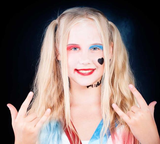 Maquillage Halloween pour enfants 2020: 100 belles idées et photos!