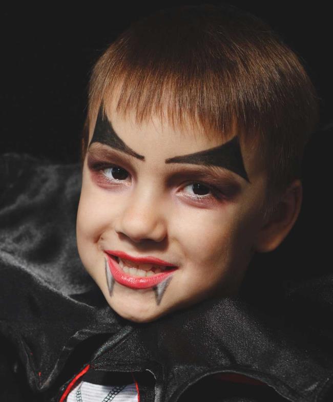 Maquillage Halloween pour enfants 2020: 100 belles idées et photos!