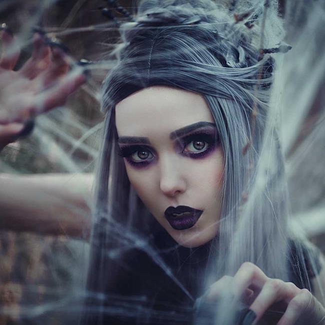 Halloween Witch Makeup 2020: 70 idea asli dan ringkas untuk disalin!