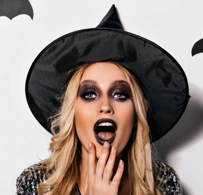 Halloween Witch Makeup 2020: 70 oryginalnych i prostych pomysłów do skopiowania!