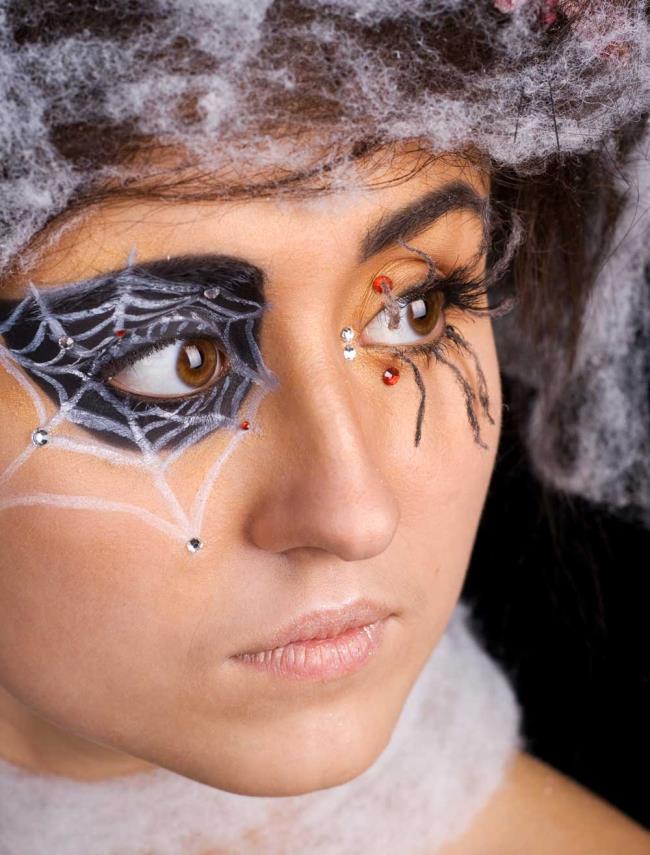 Halloween Witch Makeup 2020: 70 idea asli dan ringkas untuk disalin!