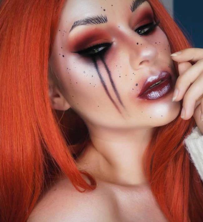 Halloween Witch Makeup 2020: 70 idea asli dan ringkas untuk disalin!