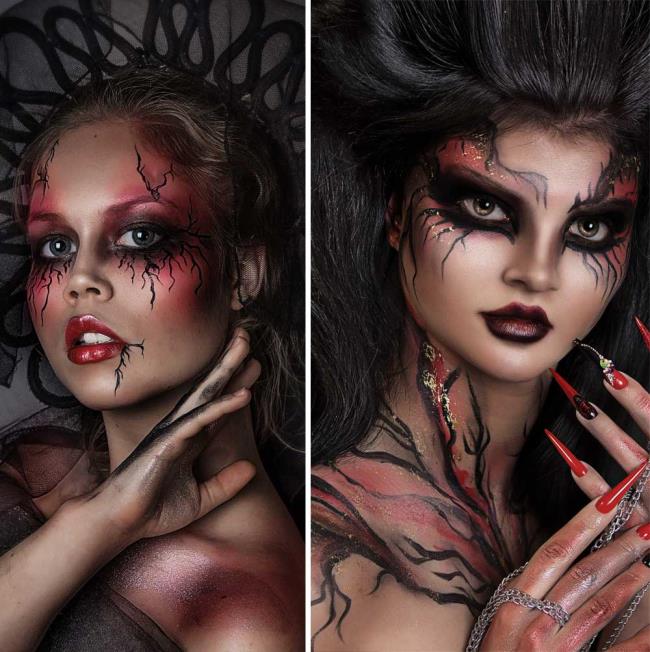 Maquillage Halloween Sorcière 2020: 70 idées originales et simples à copier!