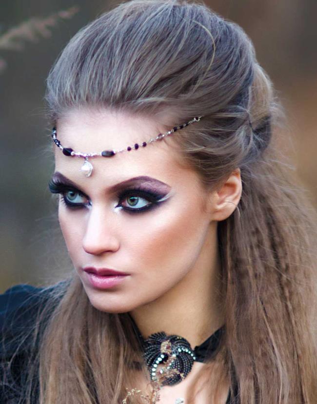 Halloween Witch Makeup 2020: 70 idea asli dan ringkas untuk disalin!