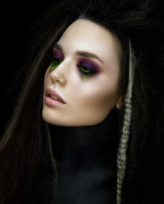 Halloween Witch Makeup 2020: 70 idea asli dan ringkas untuk disalin!