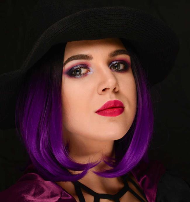 Halloween Witch Makeup 2020: 70 idea asli dan ringkas untuk disalin!