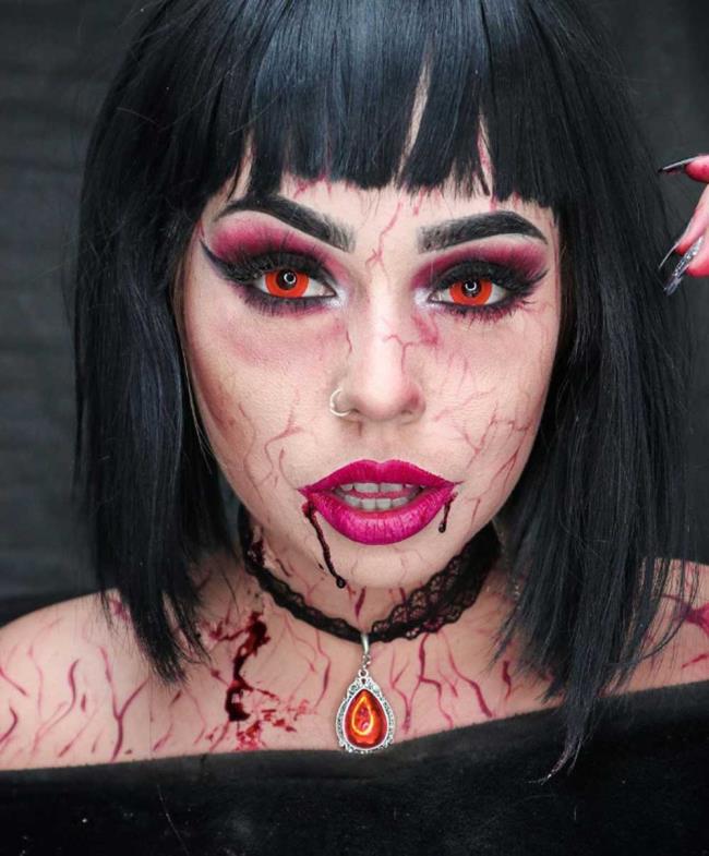 Halloween Witch Makeup 2020: 70 idea asli dan ringkas untuk disalin!