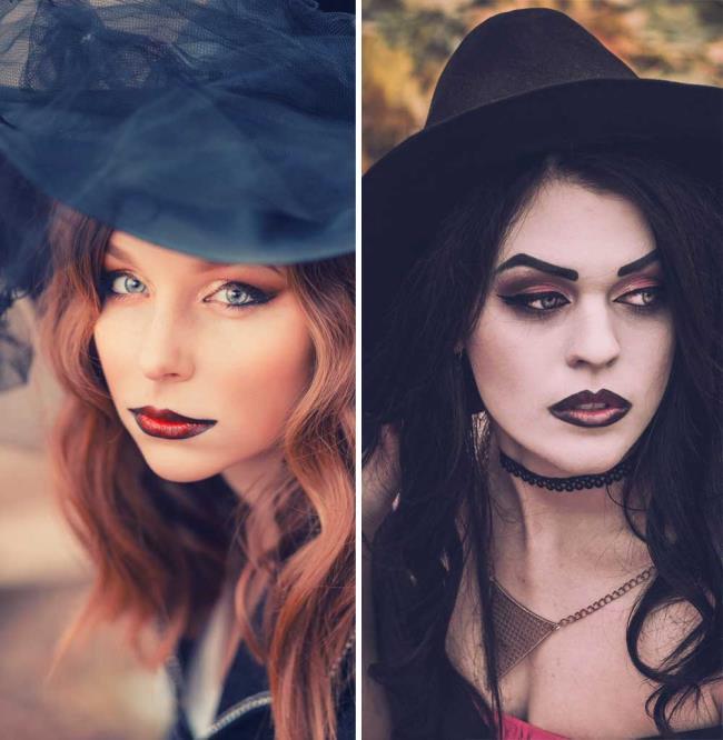 Halloween Witch Makeup 2020: 70 idea asli dan ringkas untuk disalin!