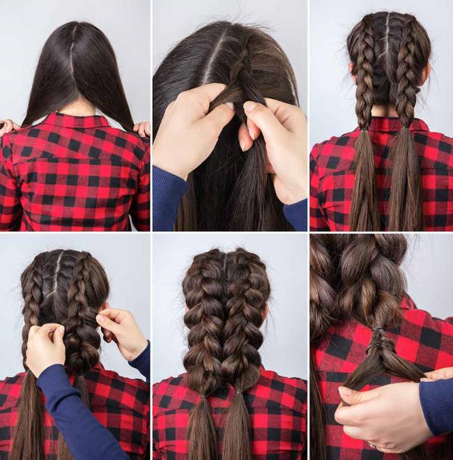 Braids winter 2020: 100 زیباترین و مرسوم ، مد روز