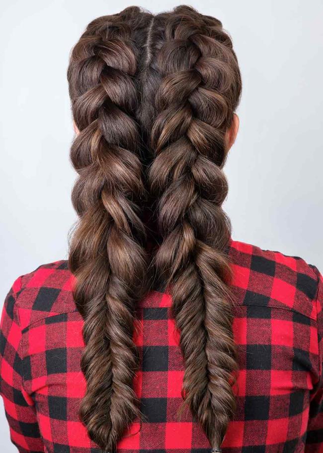 Braids winter 2020: 100 زیباترین و مرسوم ، مد روز