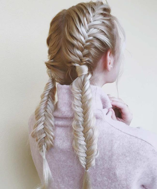 Braids winter 2020: the 100 most beautiful and trendy