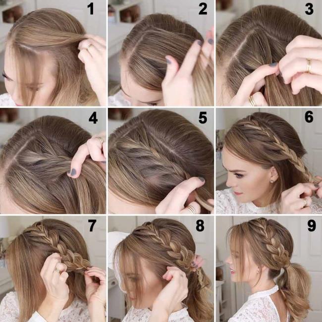 Ponytail: how to do it high and low, 100 pictures, ideas, tutorials