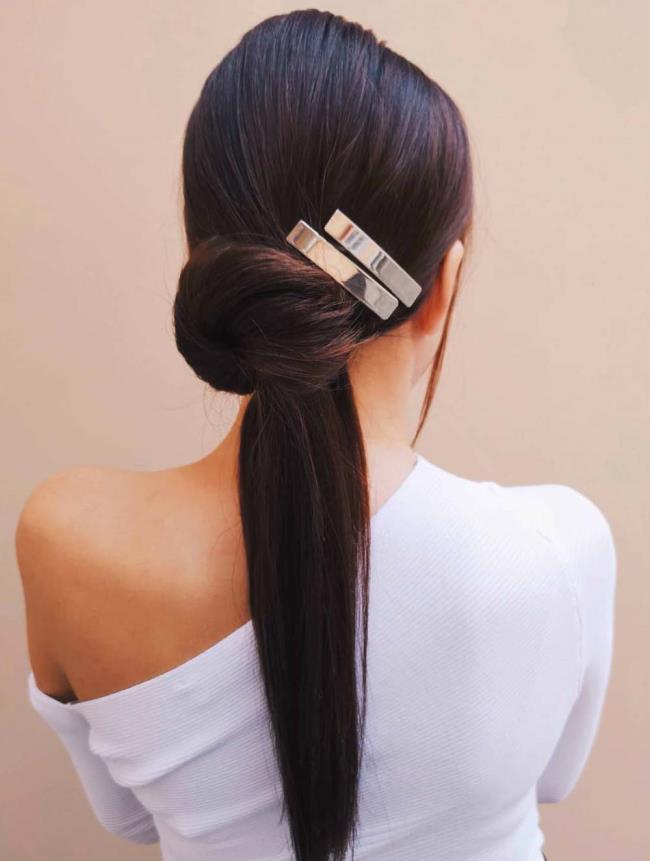 Ponytail: how to do it high and low, 100 pictures, ideas, tutorials