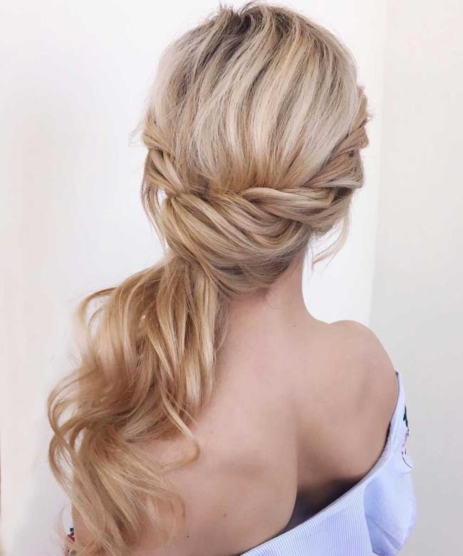 Ponytail: how to do it high and low, 100 pictures, ideas, tutorials