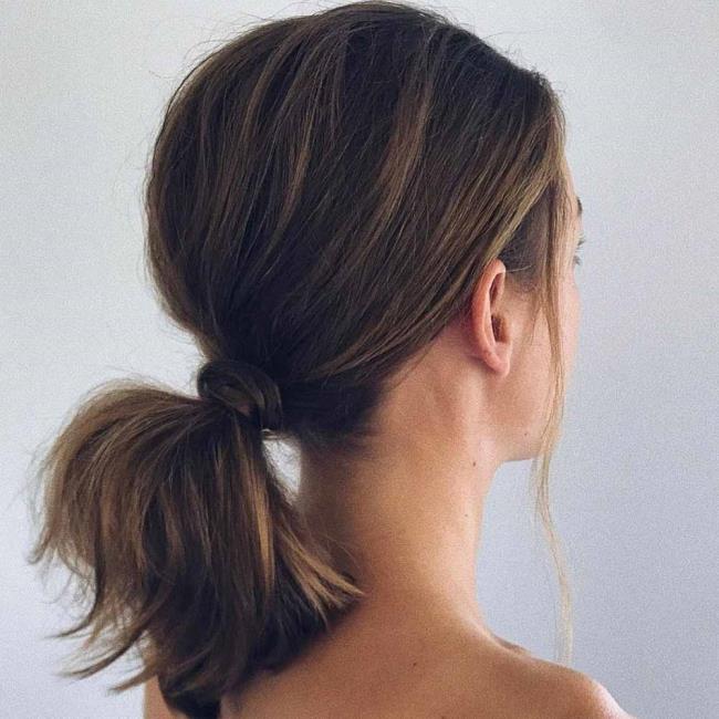 Ponytail: how to do it high and low, 100 pictures, ideas, tutorials