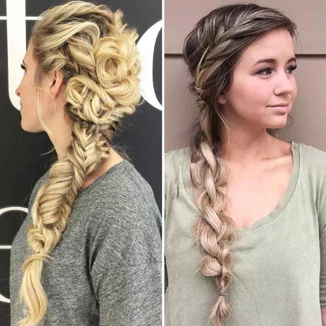 Side hairstyles: top 100 ideas to copy