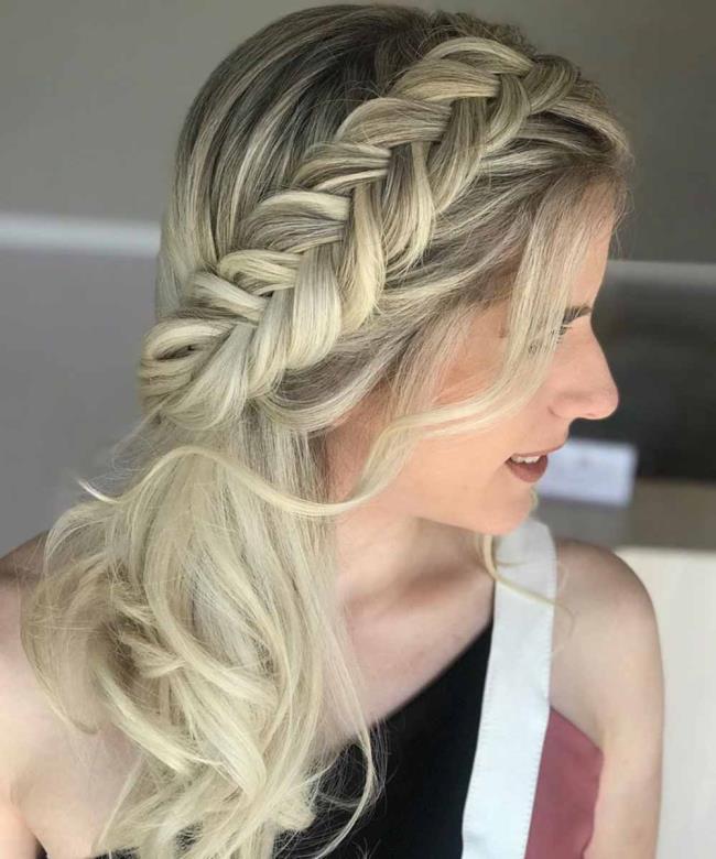 Side hairstyles: top 100 ideas to copy