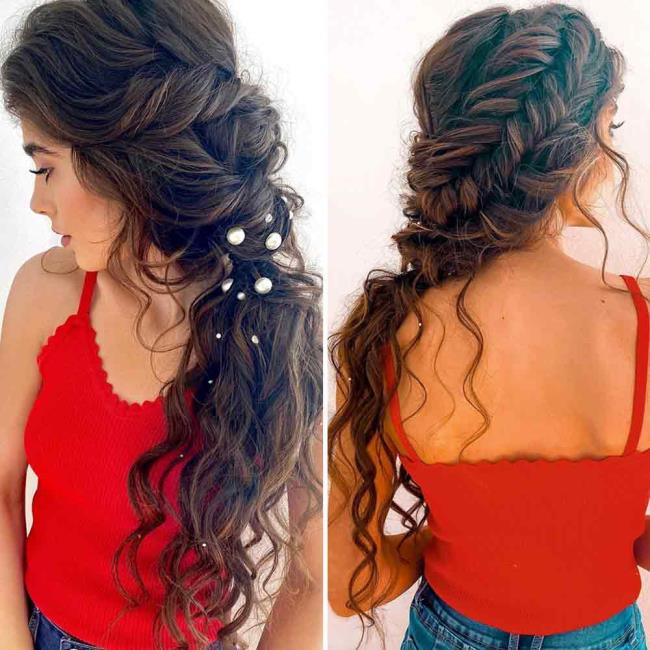 Side hairstyles: top 100 ideas to copy