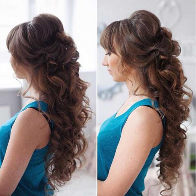 Curly hair hairstyles: 130 simple and beautiful ideas
