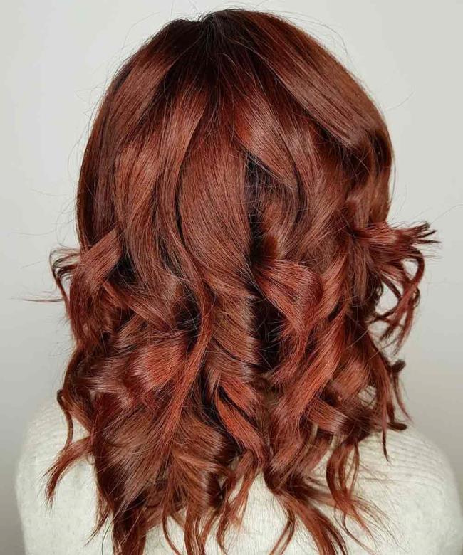 लाल बाल: सभी रंगों!  120 तस्वीरें सही लाल खोजने के लिए