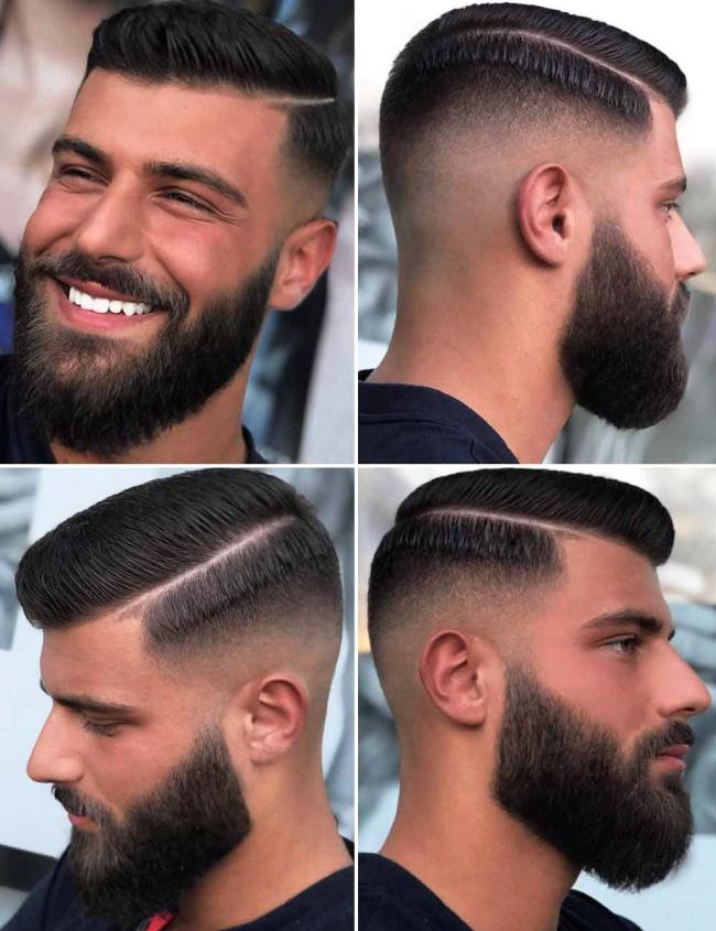 Potongan rambut lelaki 2021 yang bergaya dalam 130 gambar
