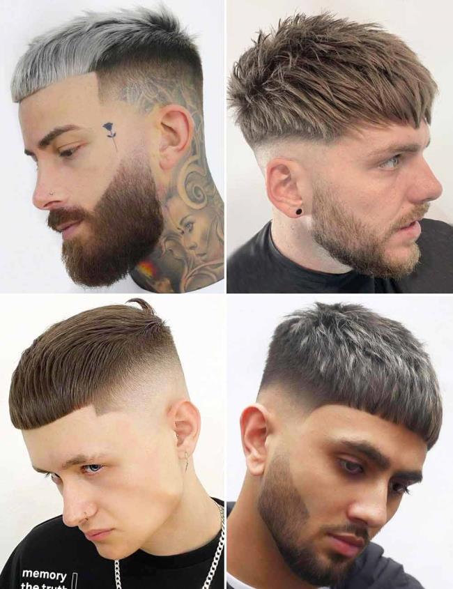 Cortes de pelo de los hombres de moda 2021 en 130 imágenes