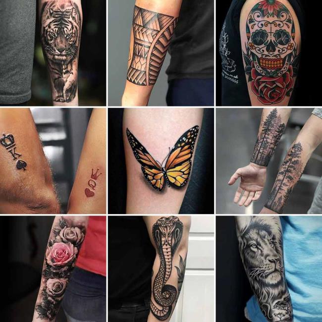 Arm tattoo: 200 images and ideas for men and women