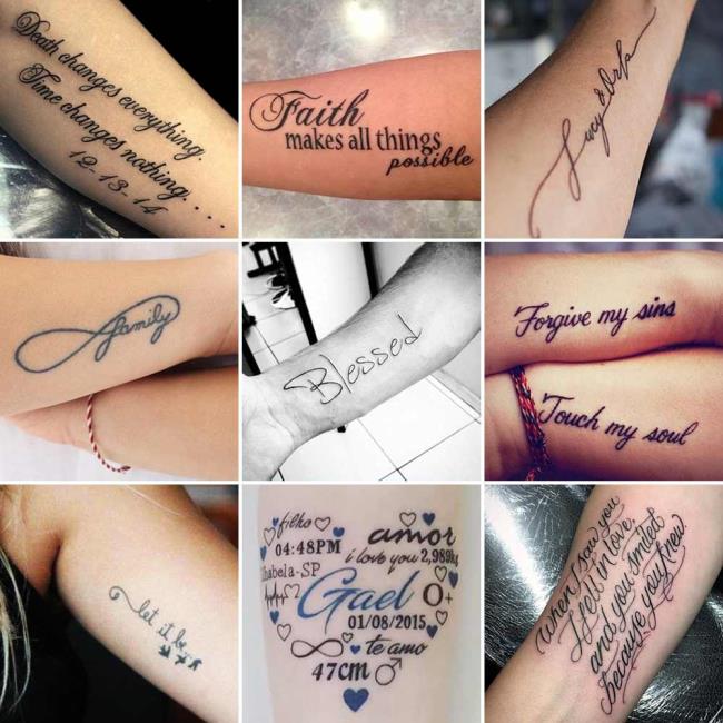 Arm tattoo: 200 images and ideas for men and women