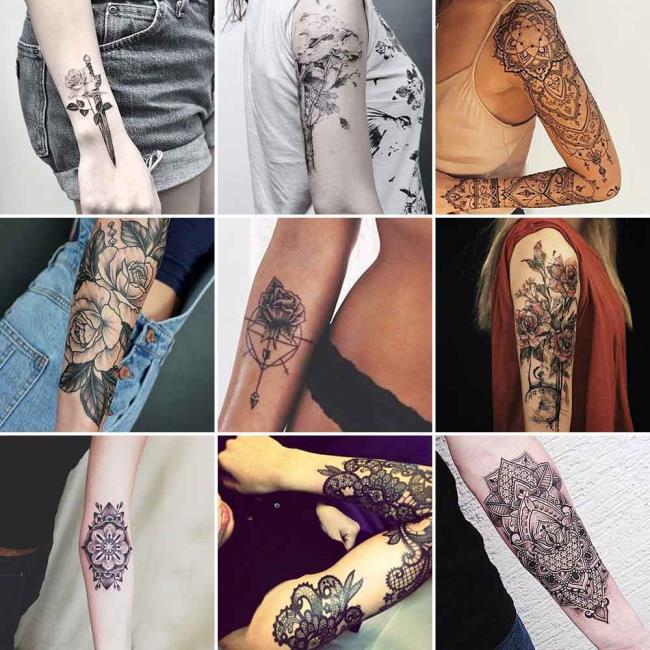 Arm tattoo: 200 images and ideas for men and women