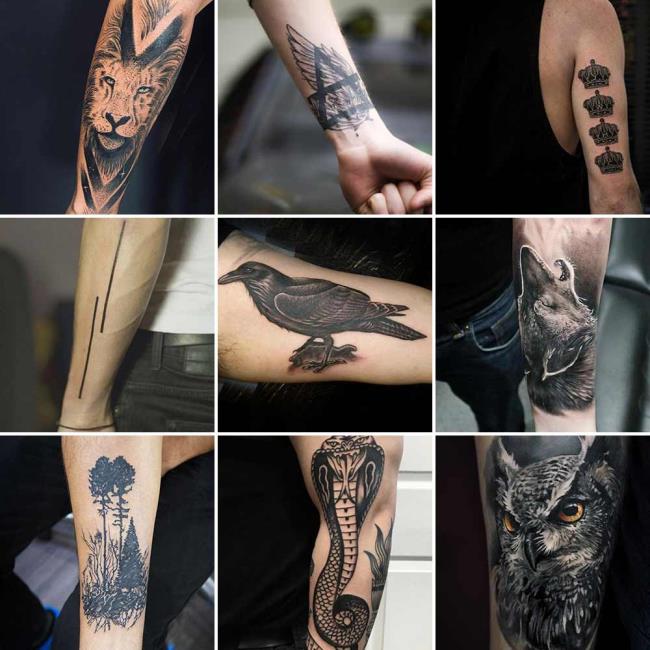 Arm tattoo: 200 images and ideas for men and women