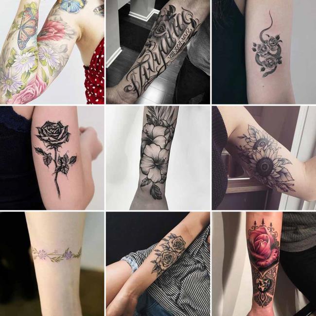 Arm tattoo: 200 images and ideas for men and women