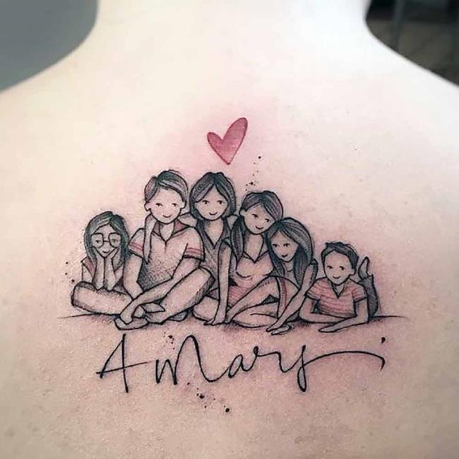 Family Tattoo: 200 beautiful photos and ideas to inspire you