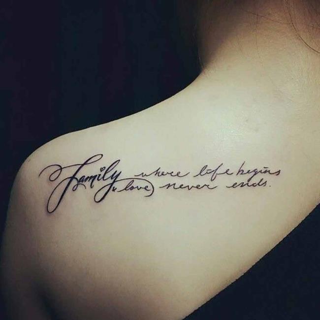 Family Tattoo: 200 gambar dan idea yang indah untuk memberi inspirasi kepada anda