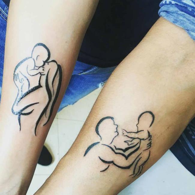 Family Tattoo: 200 gambar dan idea yang indah untuk memberi inspirasi kepada anda