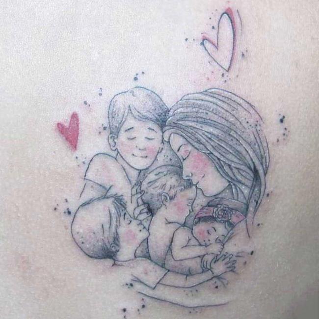 Family Tattoo: 200 beautiful photos and ideas to inspire you