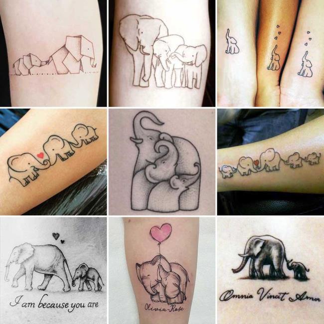 Family Tattoo: 200 gambar dan idea yang indah untuk memberi inspirasi kepada anda