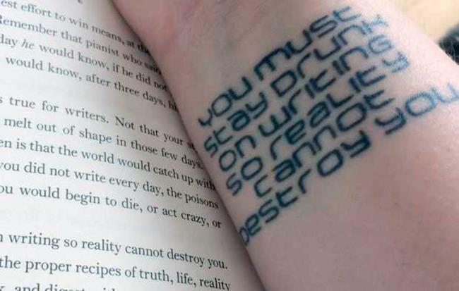 Lettering Tattoos: Beautiful photos and ideas