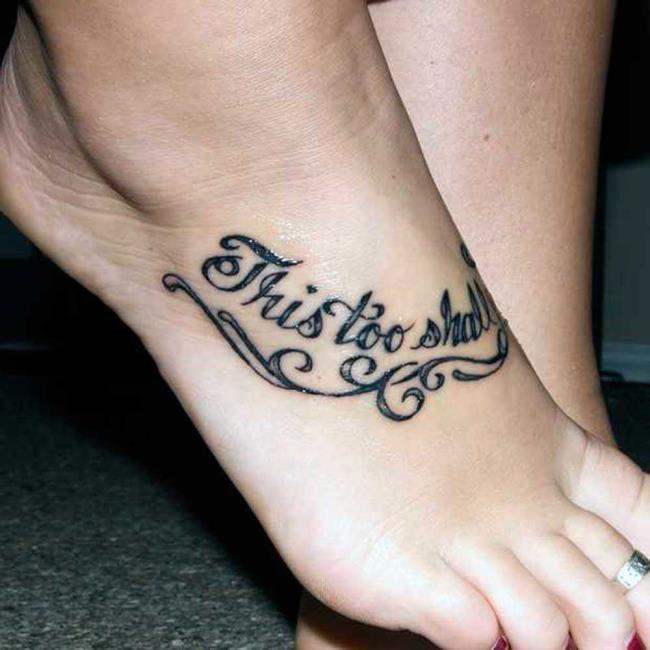 Lettering Tattoos: Beautiful photos and ideas