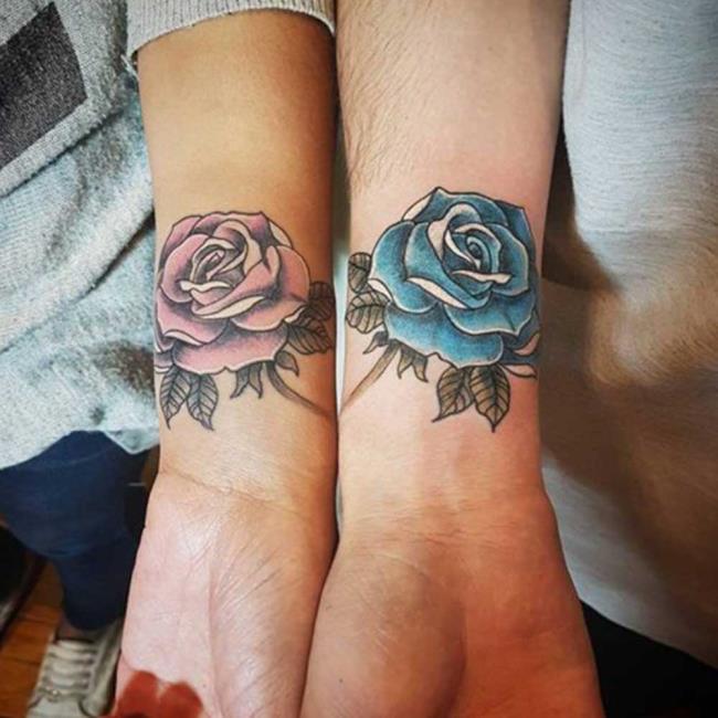 Rose tattoo: betekenis en 200 foto's om je te inspireren