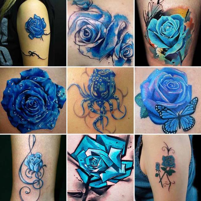 Rose tattoo: betekenis en 200 foto's om je te inspireren