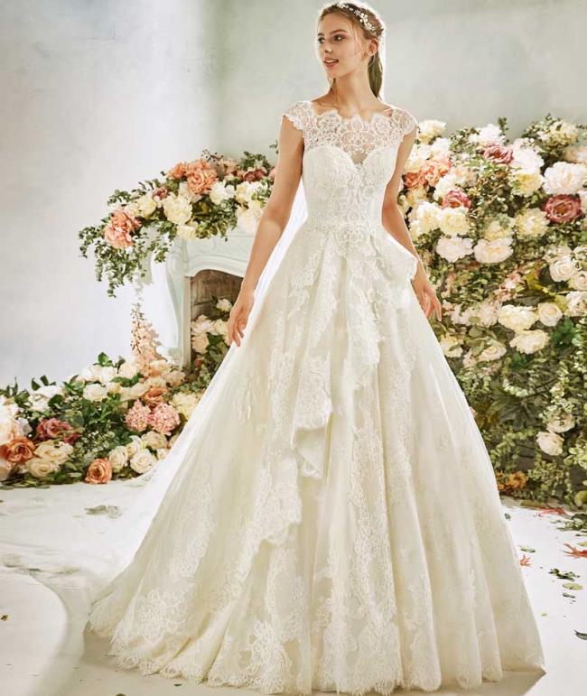 لباس عروس پرنسس 20202021: 100 مدل زیبا