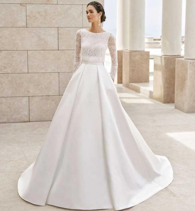 لباس عروس پرنسس 20202021: 100 مدل زیبا