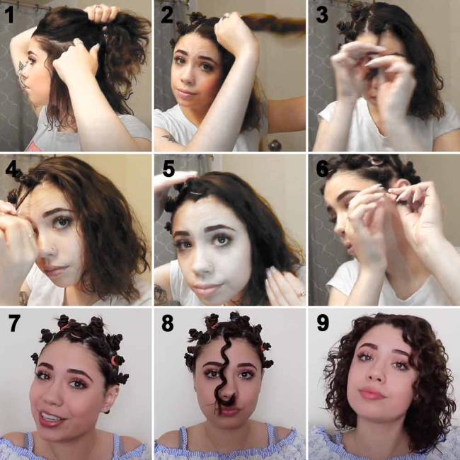 Evde kıvırcık saç nasıl yapılır: 18 etkili yöntem!