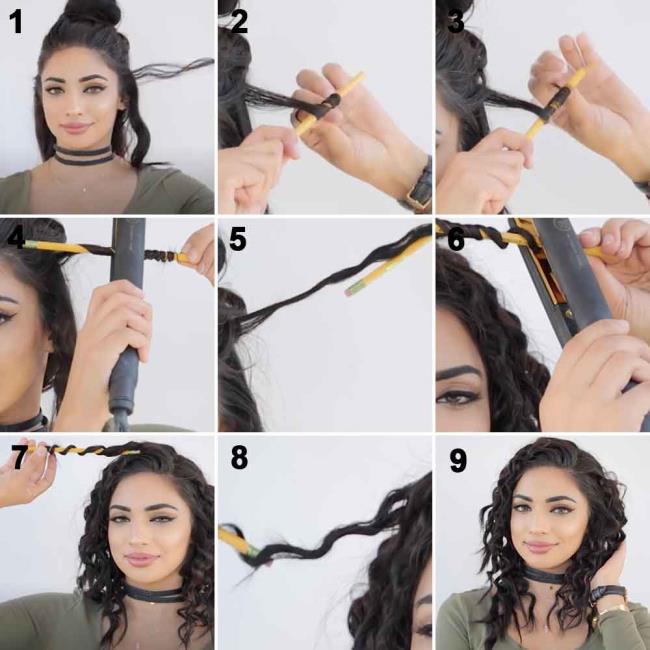 Cara melakukan rambut kerinting di rumah: 18 kaedah berkesan!