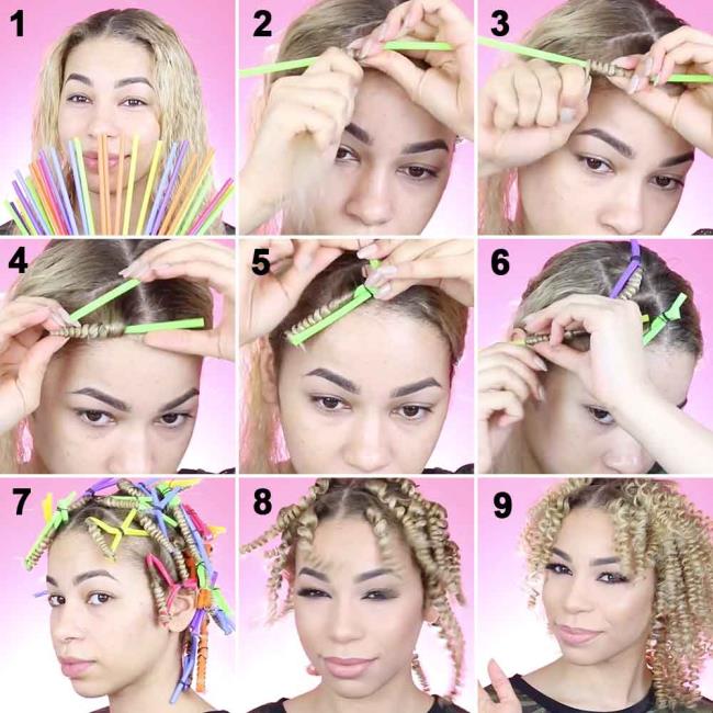 How to do curly hair at home: 18 effective methods!