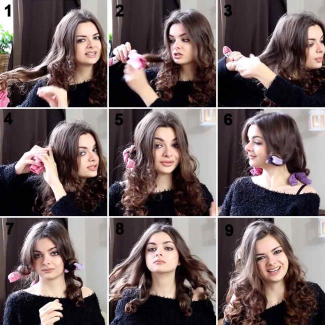 Comment faire des cheveux bouclés à la maison: 18 méthodes efficaces!