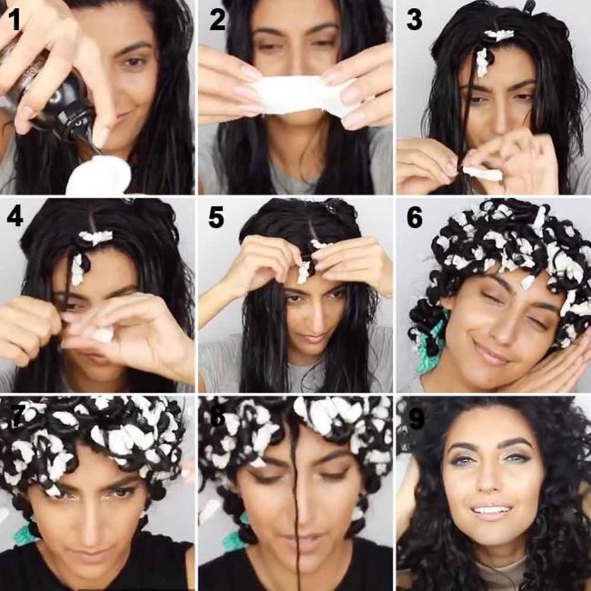 How to do curly hair at home: 18 effective methods!