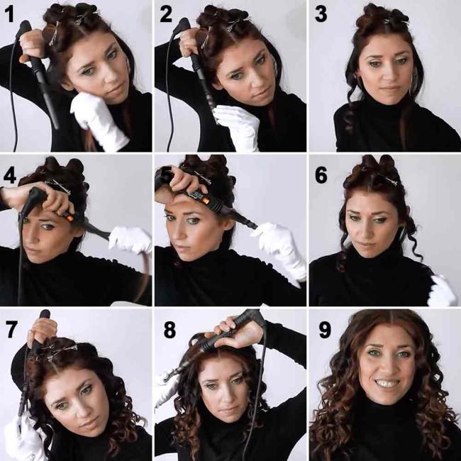 Comment faire des cheveux bouclés à la maison: 18 méthodes efficaces!